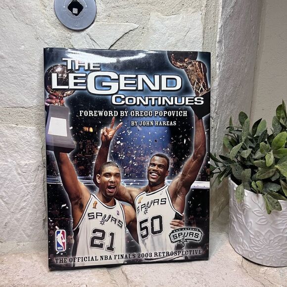 The Legend Continues San Antonio Spurs 2003 Official NBA Finals Retrospective - Picture 1 of 12